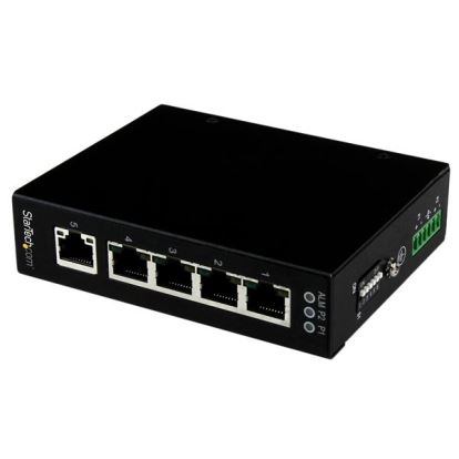 StarTech.com IES51000 network switch Unmanaged Gigabit Ethernet (10/100/1000) Black1
