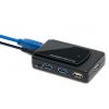 SYBA SY-HUB20078 interface hub USB 2.0 5000 Mbit/s Black2