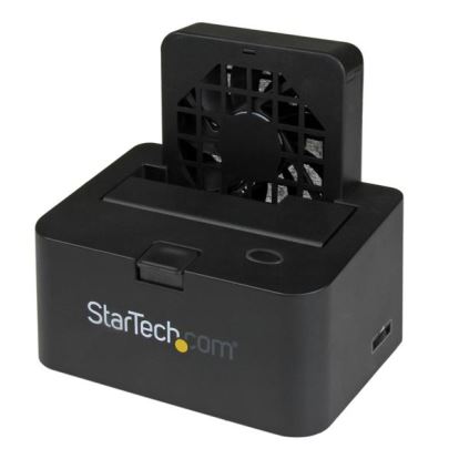 StarTech.com SDOCKU33EF storage drive docking station USB 3.2 Gen 1 (3.1 Gen 1) Type-B + eSATA Black1