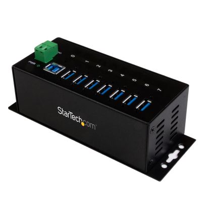 StarTech.com ST7300USBME interface hub USB 3.2 Gen 1 (3.1 Gen 1) Type-B 5000 Mbit/s Black1