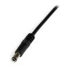 StarTech.com USB2TYPEN2M power cable Black 78.7" (2 m) USB A Barrel type N3