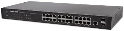 Intellinet 560917 network switch Managed Gigabit Ethernet (10/100/1000) 1U Black1