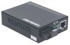 Intellinet 510530 network media converter 100 Mbit/s Single-mode Black2