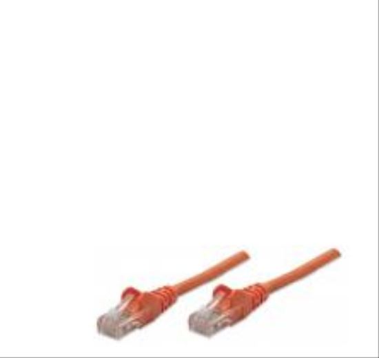 Intellinet RJ-45, Cat5e, 15 m networking cable Orange 590.6" (15 m) U/UTP (UTP)1