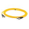 AddOn Networks ST/ST, 15m fiber optic cable 590.6" (15 m) OS1 Yellow1