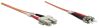 Intellinet ST/SC, 3m fiber optic cable 118.1" (3 m) OM1 Orange2