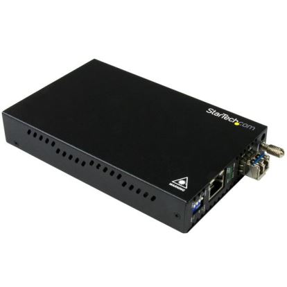 StarTech.com ET91000SM20 network media converter 2000 Mbit/s 1310 nm Single-mode Black1