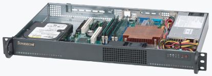 Supermicro CSE-510L-200B computer case Rack Black 200 W1