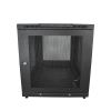 Picture of StarTech.com RK1233BKM rack cabinet 12U Freestanding rack Black