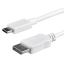 Picture of StarTech.com CDP2DPMM1MW video cable adapter 39.4" (1 m) USB Type-C DisplayPort White