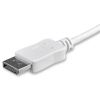 StarTech.com CDP2DPMM1MW video cable adapter 39.4" (1 m) USB Type-C DisplayPort White2