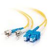 C2G 11234 fiber optic cable 590.6" (15 m) SC ST/BFOC Yellow1