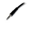 StarTech.com MUY1MFFS audio cable 7.87" (0.2 m) 3.5mm 2x3.5mm Black2