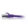 C2G 20ft Cat6 networking cable Purple 240.2" (6.1 m) S/FTP (S-STP)2