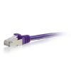 C2G 20ft Cat6 networking cable Purple 240.2" (6.1 m) S/FTP (S-STP)3