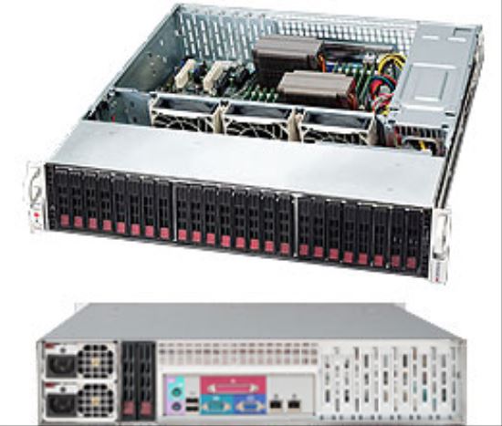 Supermicro 216BAC-R920LPB Rack Black 920 W1