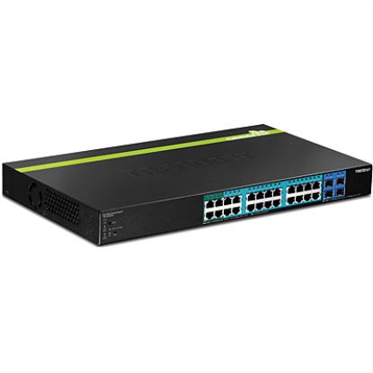 Trendnet TPE-2840WS network switch Managed Gigabit Ethernet (10/100/1000) Power over Ethernet (PoE) 1U Black1