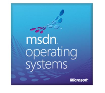 Microsoft MSDN Operating Systems, SA, 1Y, OLV NL 1 license(s) 1 year(s)1
