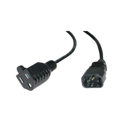 C2G 6ft 18 AWG Monitor Power Adapter Cable (NEMA 5-15R -> IEC320C14)1