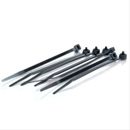 C2G 4in Cable Ties, Black, 100pk cable tie1