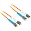 C2G 1m ST/ST Duplex 50/125 Multimode Fiber Patch Cable fiber optic cable 39.4" (1 m) Orange1