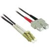 C2G 3m LC/SC Duplex 62.5/125 Multimode Fiber Patch Cable fiber optic cable 118.1" (3 m) Black1