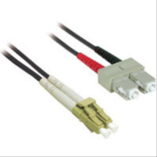 C2G 3m LC/SC Duplex 62.5/125 Multimode Fiber Patch Cable fiber optic cable 118.1" (3 m) Black1