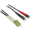 C2G 5m LC/ST Duplex 62.5/125 Multimode Fiber Patch Cable fiber optic cable 196.9" (5 m) Black1