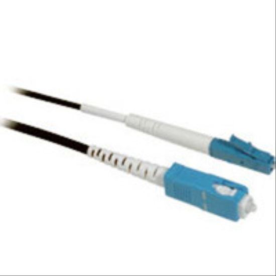 C2G 1m LC/SC Simplex 9/125 Single-Mode Fiber Patch Cable fiber optic cable 39.4" (1 m) Black1