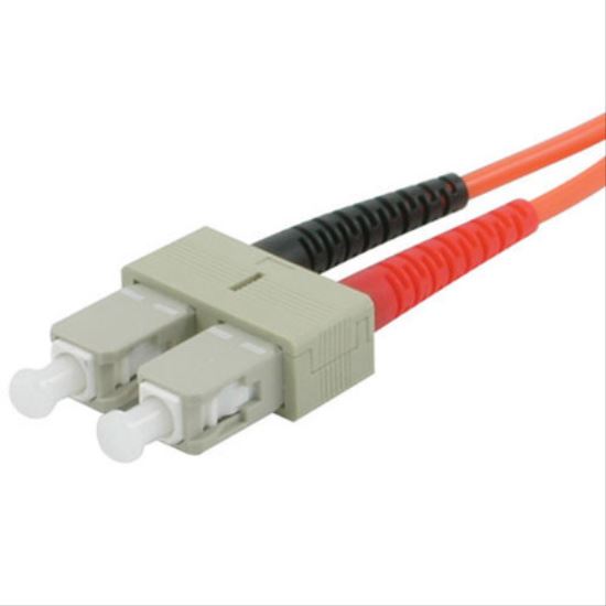 C2G 6m, ST/SC Plenum-Rated Duplex 62.5/125 fiber optic cable 236.2" (6 m) Orange1
