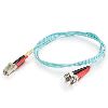 C2G 11012 fiber optic cable 118.1" (3 m) LC ST/BFOC Blue2