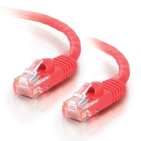 C2G Cat5e, 6ft. networking cable Red 70.9" (1.8 m)1