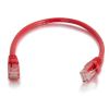 C2G 6" Cat5e networking cable Red 5.91" (0.15 m) U/UTP (UTP)1