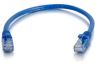 C2G 6" Cat6a UTP networking cable Blue 5.91" (0.15 m) U/UTP (UTP)3