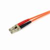 StarTech.com FIBLCST1 fiber optic cable 39.4" (1 m) LC ST OM1 Orange3