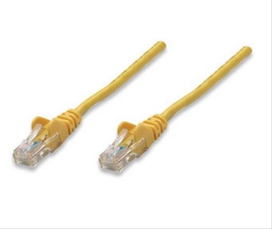 Intellinet 345118 networking cable Yellow 19.7" (0.5 m) Cat5e U/UTP (UTP)1