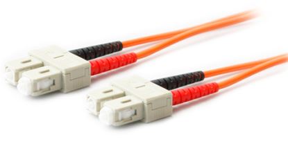 AddOn Networks 2m MMF Duplex SC/SC OM1 fiber optic cable 78.7" (2 m) Orange1