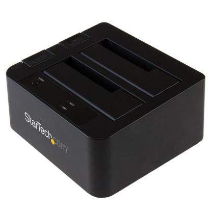 StarTech.com SDOCK2U313 storage drive docking station USB 3.2 Gen 2 (3.1 Gen 2) Type micro-B Black1