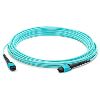 AddOn Networks 30m MPO/MPO fiber optic cable 1181.1" (30 m) MPO/MTP OM4 Turquoise1