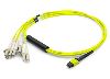 AddOn Networks 3m MPO - 4xLC fiber optic cable 118.1" (3 m) MPO/MTP LC OS1 Yellow1