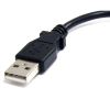 StarTech.com UUSBHAUB6IN USB cable 6" (0.152 m) USB A Micro-USB B Black2