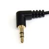 StarTech.com 0.3m Angle M/M audio cable 11.8" (0.3 m) 3.5mm Black2