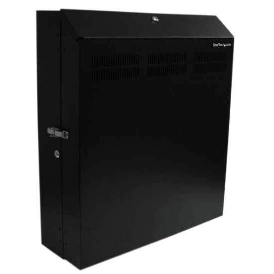 StarTech.com RK419WALVS rack cabinet 4U Wall mounted rack Black1