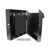 StarTech.com RK419WALVS rack cabinet 4U Wall mounted rack Black6