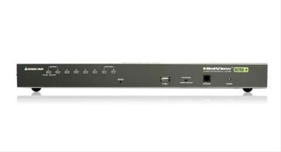 iogear GCS1808KITU KVM switch Rack mounting Gray1