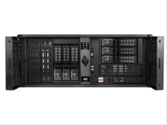 iStarUSA D407P-DE6BK computer case Rack Black1