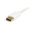 StarTech.com MDP2DPMM1MW DisplayPort cable 39.4" (1 m) mini DisplayPort White3