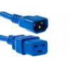 Unirise PWCD-C14C19-15A-05F-BLU power cable Blue 59.8" (1.52 m) C14 coupler C19 coupler1