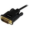 StarTech.com MDP2DVIMM6B video cable adapter 70.9" (1.8 m) mini DisplayPort DVI-D Black2