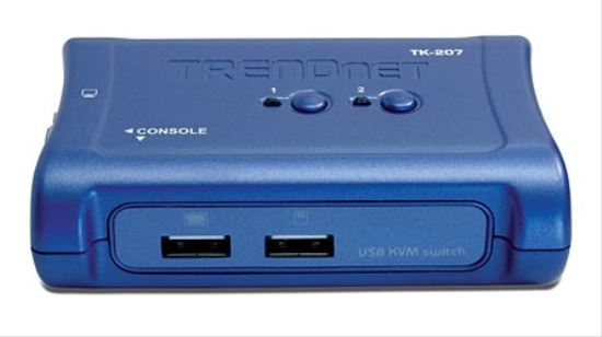 Trendnet TK-207K KVM switch Blue1